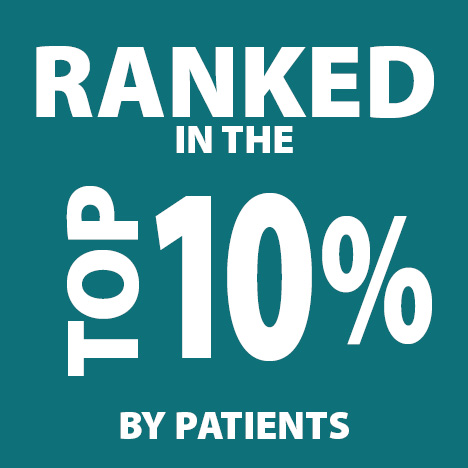 Ranked in the Top 10 Percent