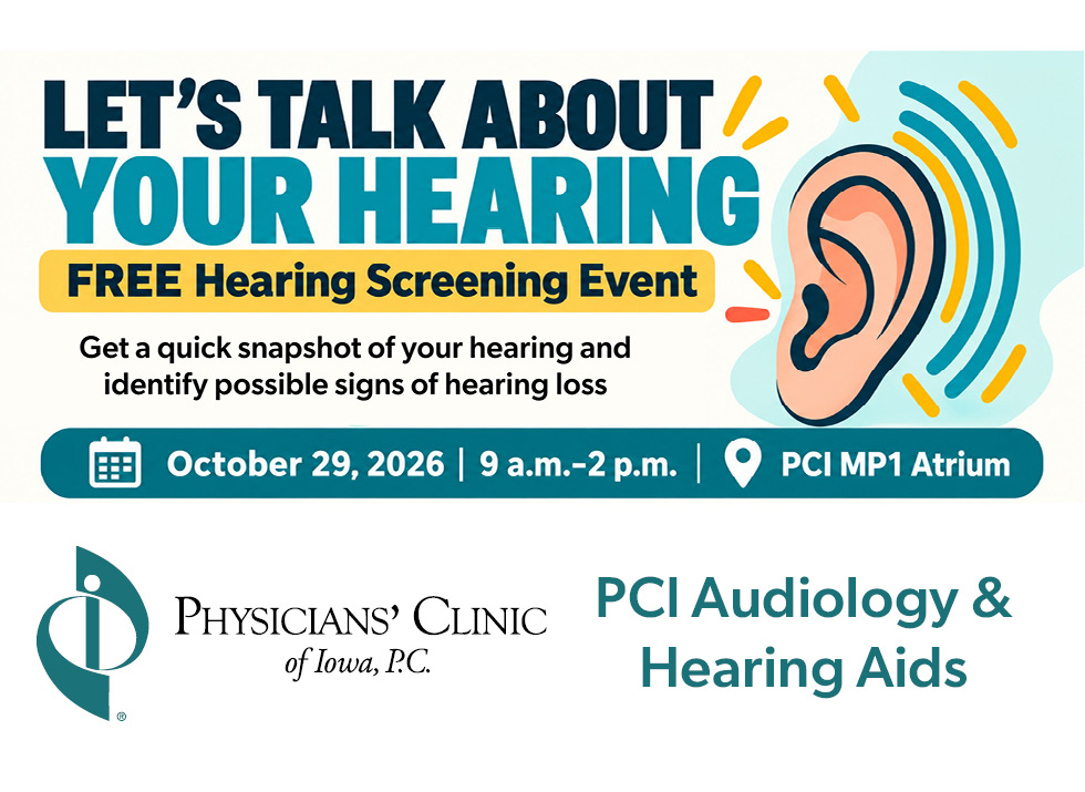 Let's Talk About Your Hearing Free Hearing Screening Event